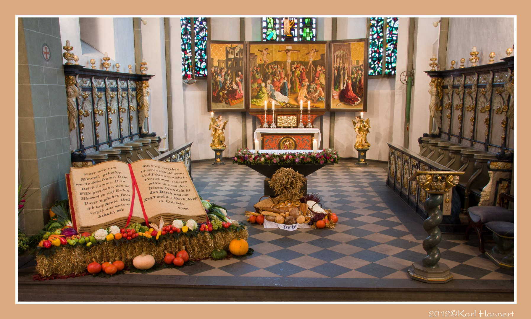 Erntedank in der St Laurentius Kirche Clarholz