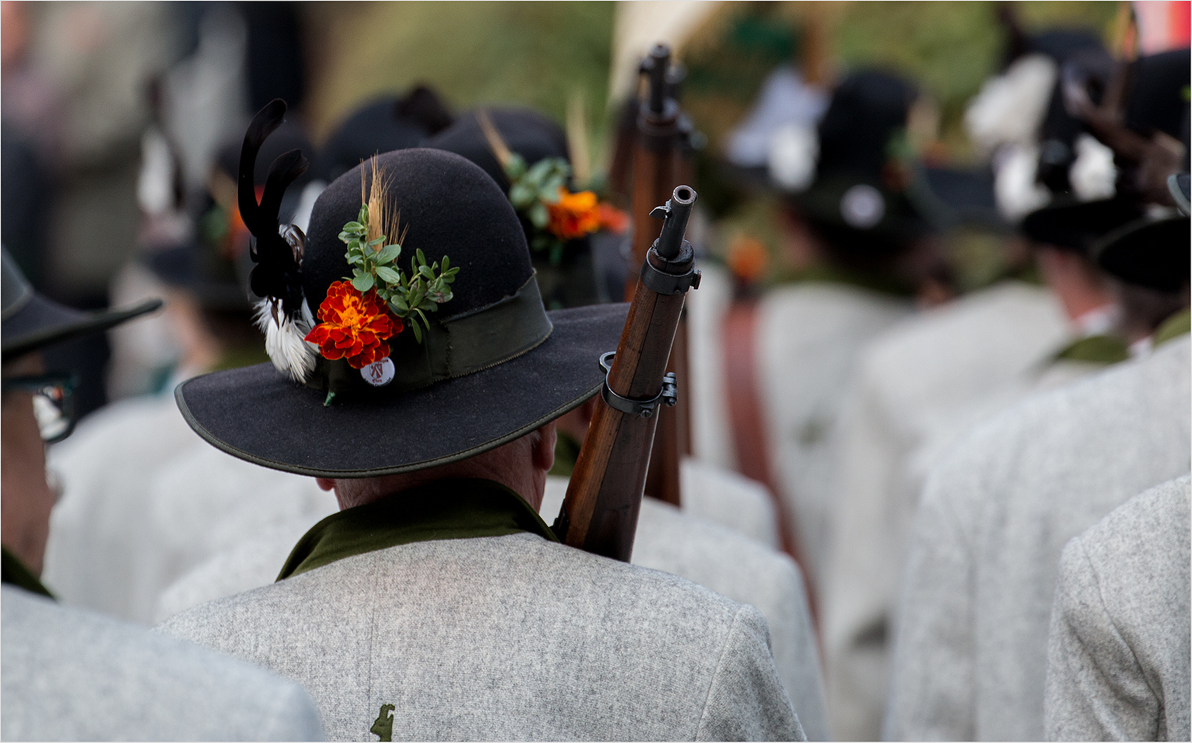 Erntedank und Schießgewehr