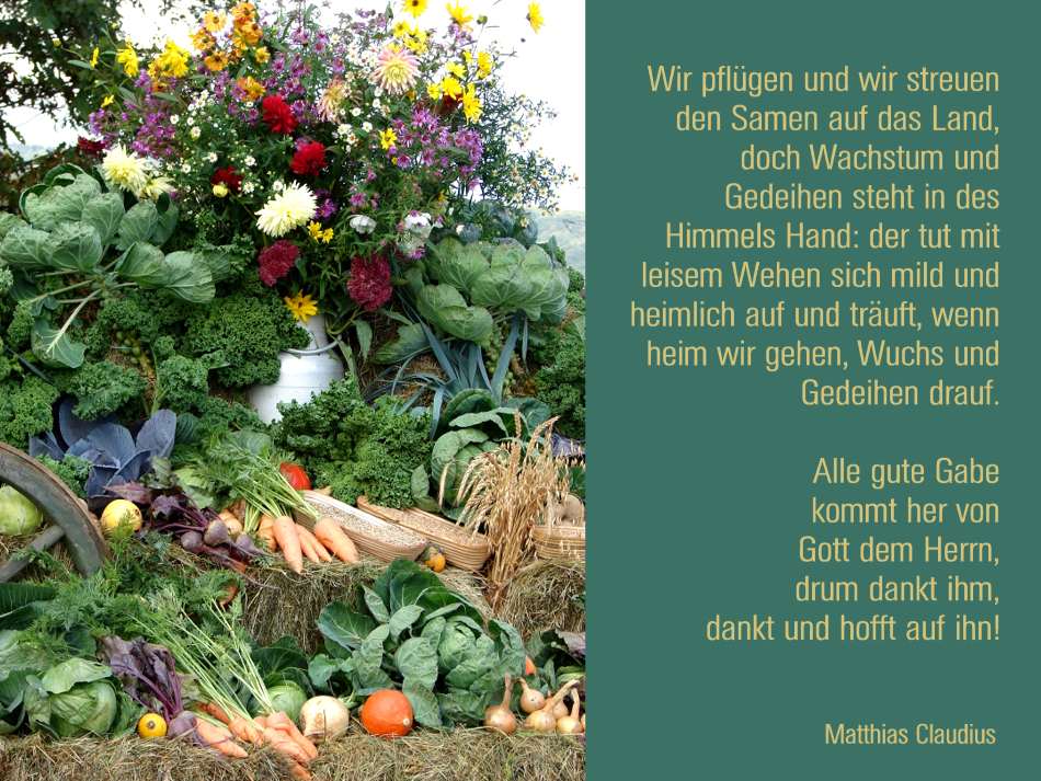 Erntedankfest Foto &amp; Bild karten und kalender, feste, spezial Bilder auf