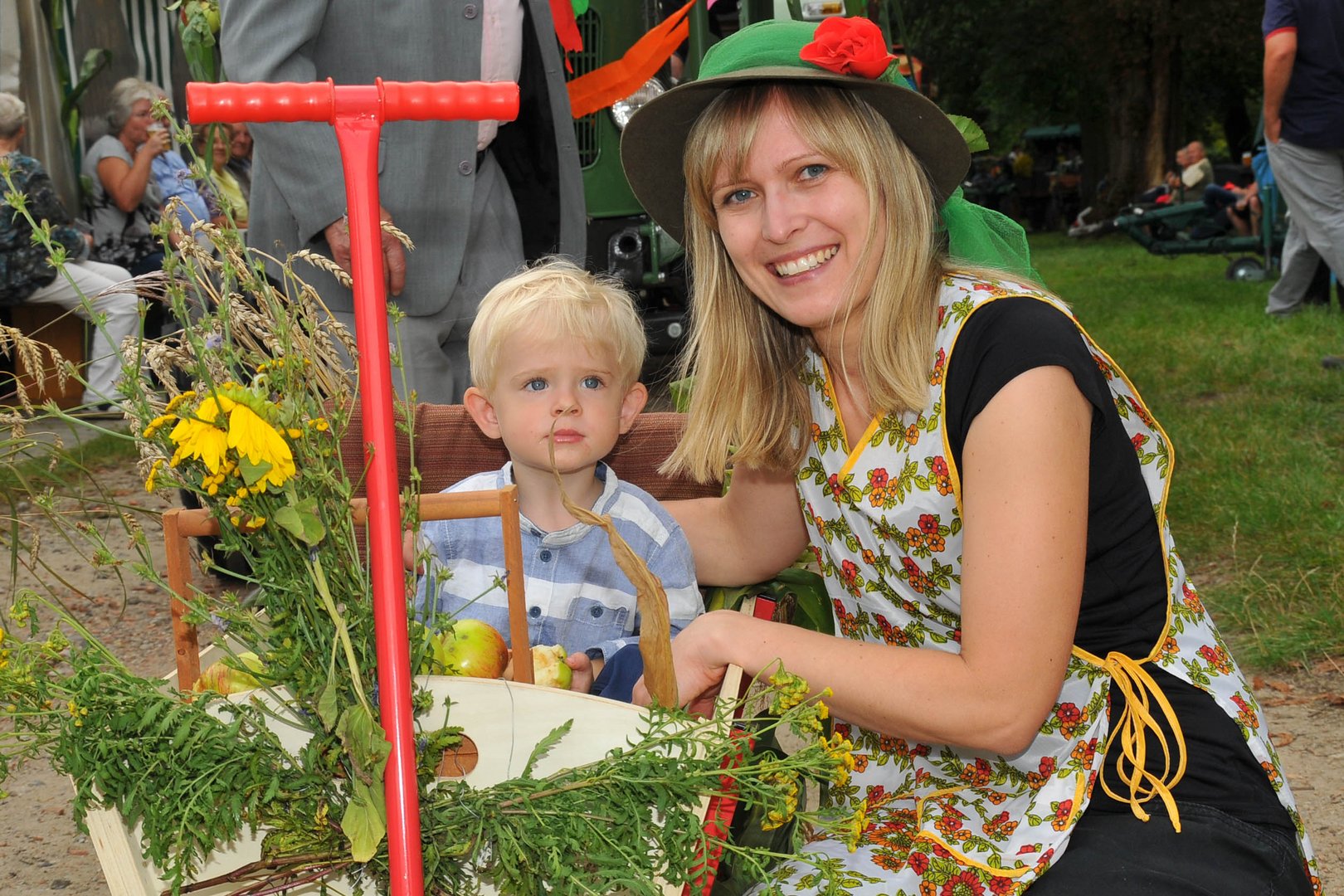 Erntedankfest in Haselberg 