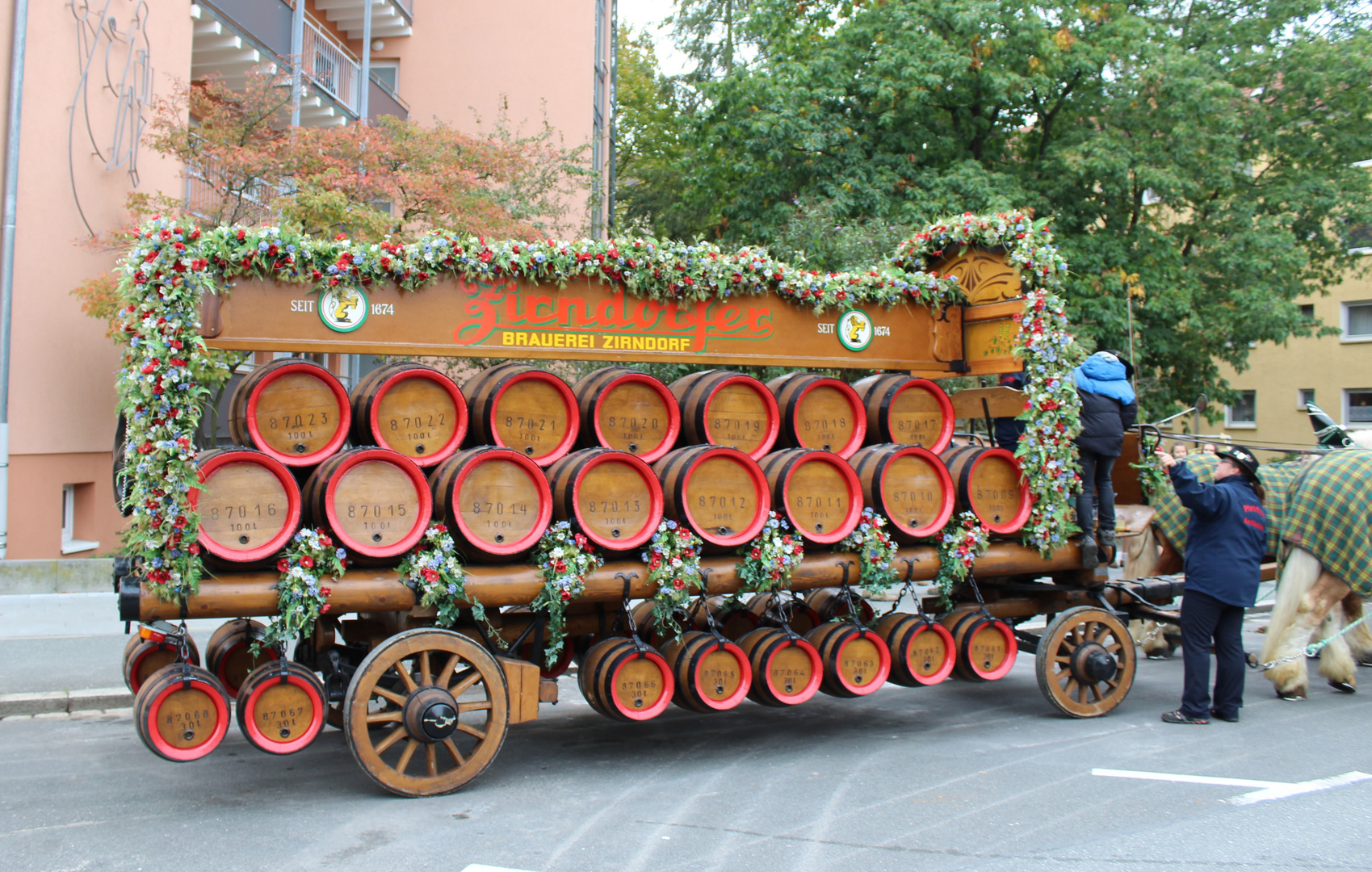 Erntedankfestumzug in Franken 2