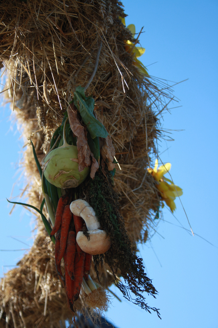 Erntekrone in Ostfriesland