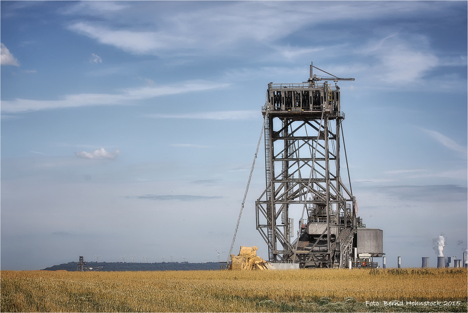 Erntezeit im Tagebau Garzweiler .....