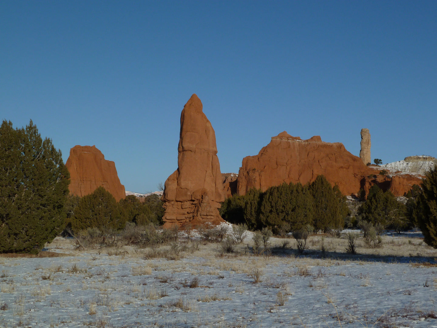 Erodierte Felsformationen im Kodachrome Basin State Park, Utah