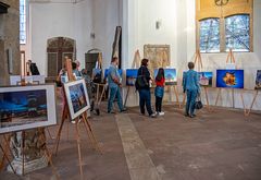 Eröffnung der Ausstellung in der St. Nicolai-Kirche...