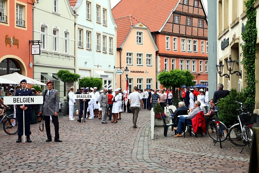 Eröffnung der CISM Frauen-WM 2012 Warendorf