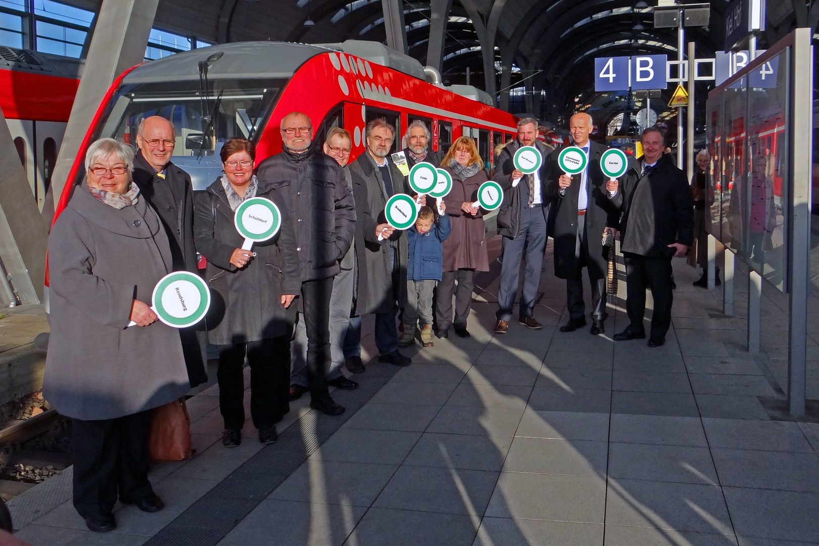 Eröffnung der RB 75 in Schleswig-Holstein