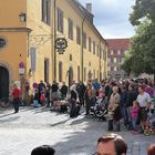 Eröffnung Kinderzeche Dinkelsbühl 15.7.16 Seitengassen sind sogar voll