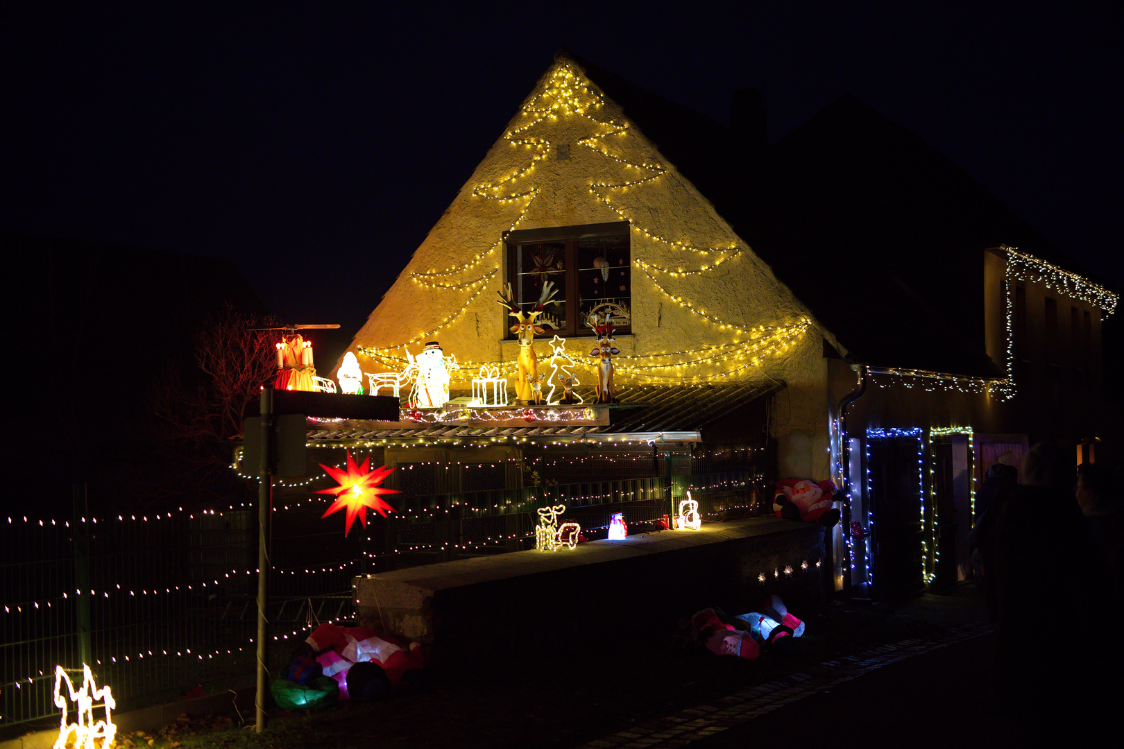 Eröffnung Lichterfest zum 1.Advent in Winkel-Allstedt Mansfelder Land