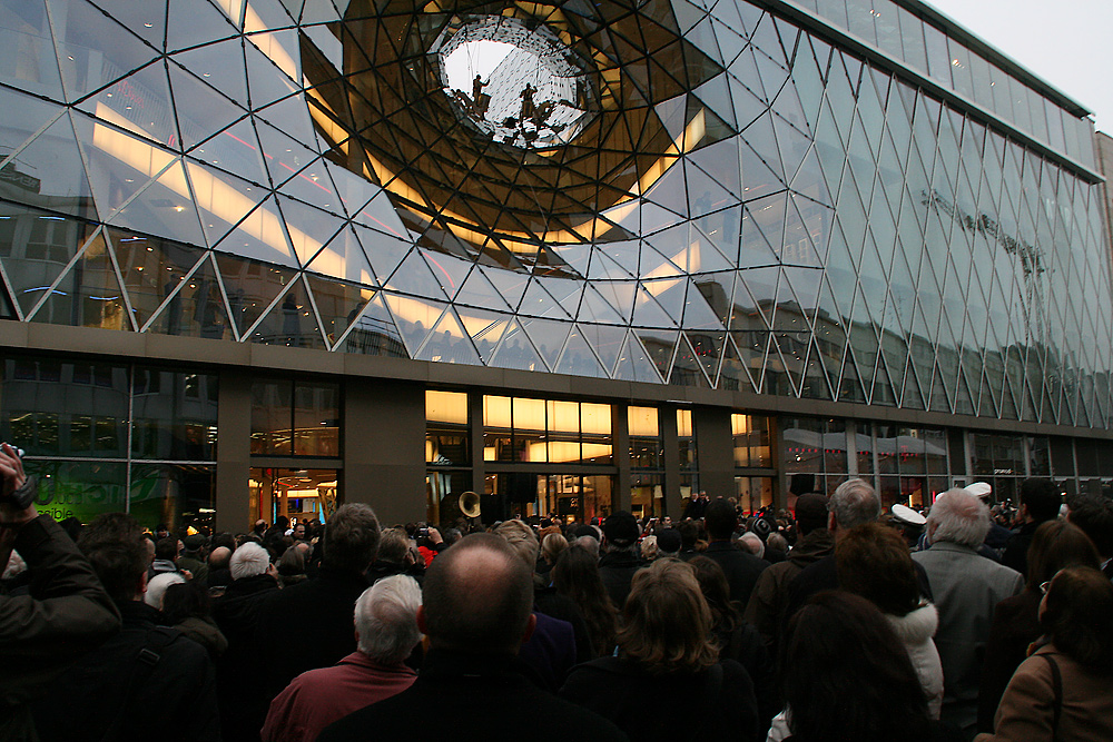 Eröffnung MyZeil Gesamtansicht