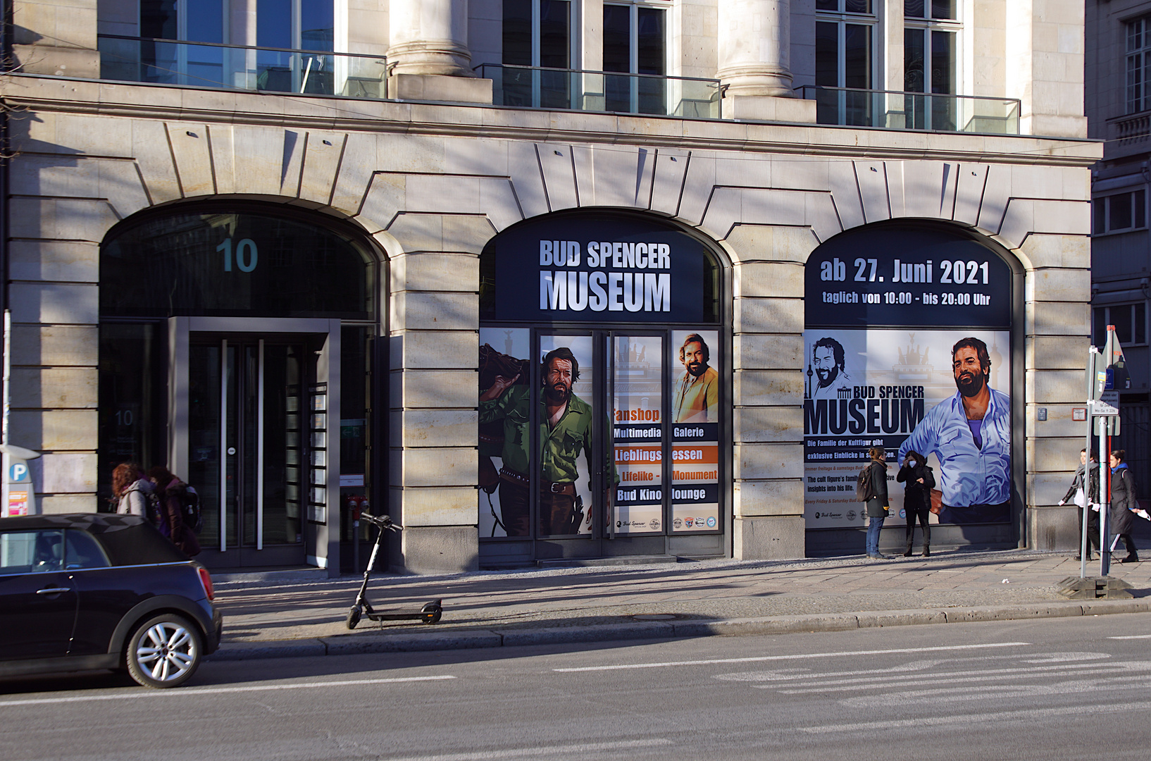 Eröffnung zum 5. Todestag des Schauspielers?