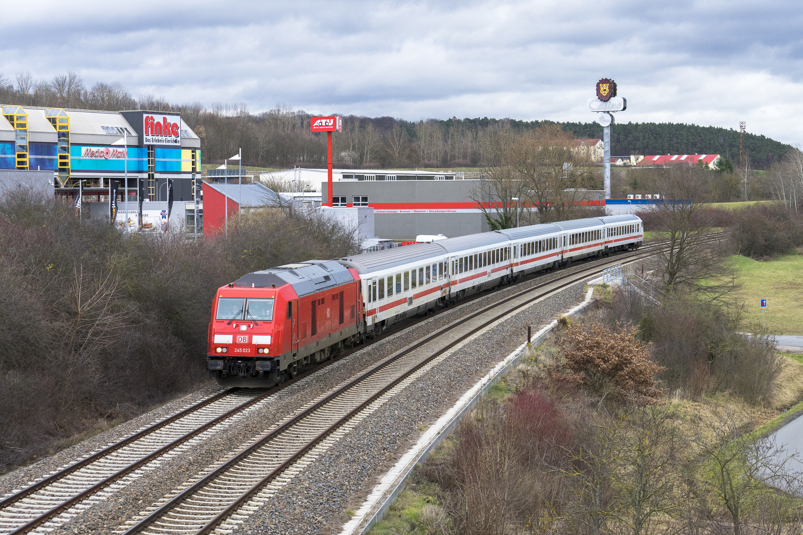 Eröffnungs-InterCity Gera-Duesseldorf