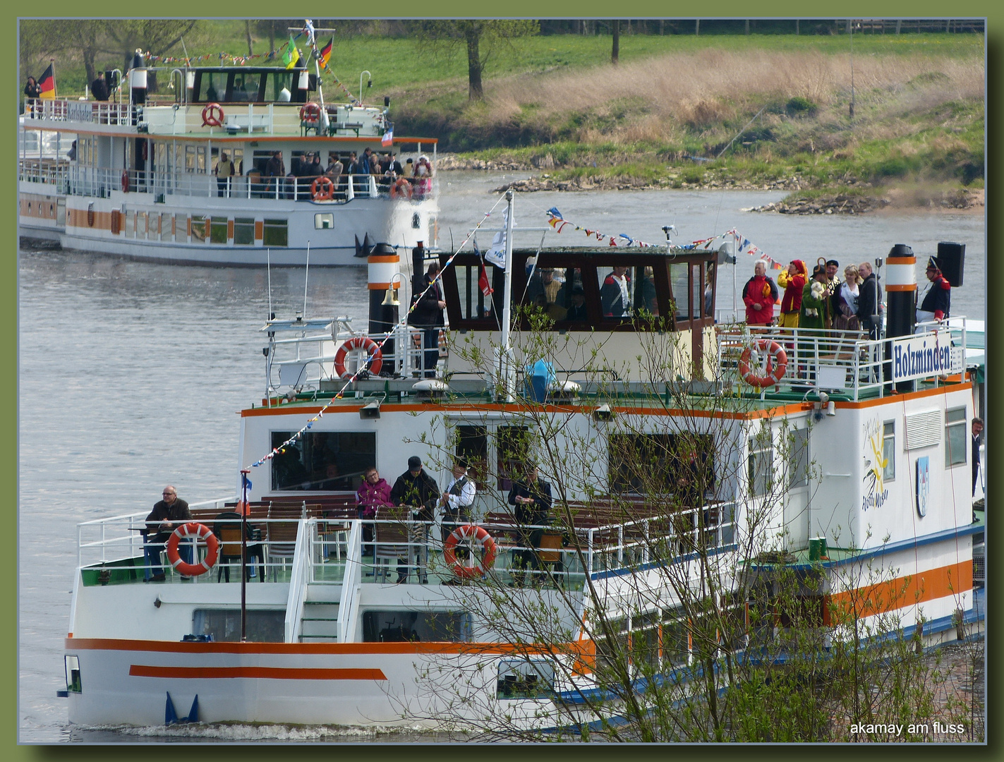 Eröffnungsfahrt Flotte Weser - Polle