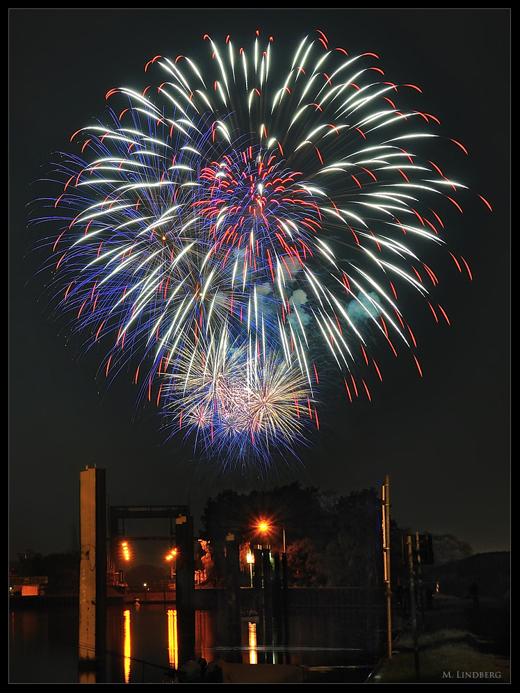 Eröffnungsfeuerwerk Cranger Kirmes 2011, Herne 2