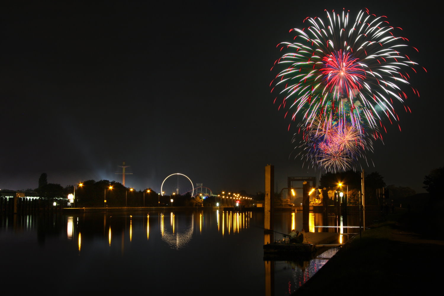 Eröffnungsfeuerwerk Cranger Kirmes 2011 -Teil 2