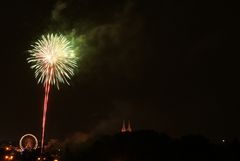 Eröffnungsfeuerwerk Herbstdult Regensburg