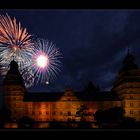 Eröffnungsfeuerwerk Volksfest A´burg2009