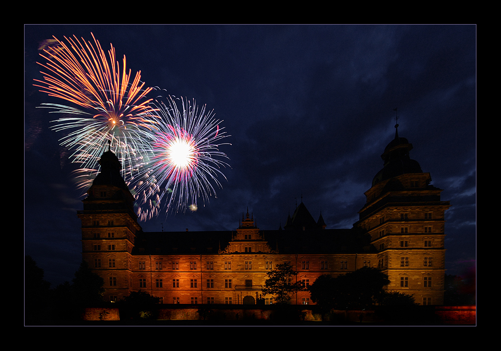 Eröffnungsfeuerwerk Volksfest A´burg2009