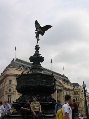 Eros auf dem Picadilly Circus
