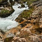 Erosion im Bach