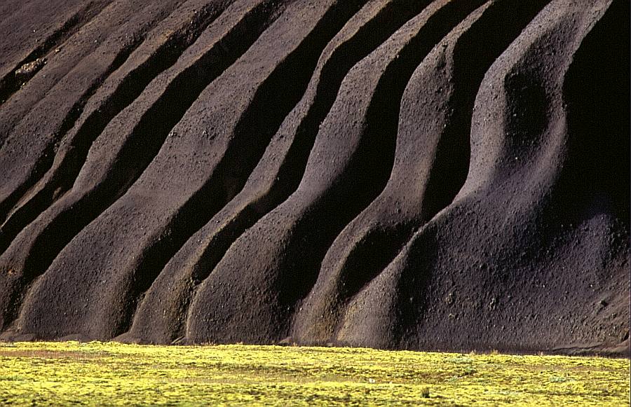 Erosion im isländischen Hochland