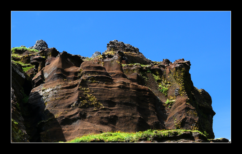 Erosion im Tal Thórsmörk