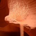 Erosion in the antelope canyon
