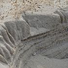 Erosion und Stratigrafie am Nordseestrand - eine kleine Miniaturwelt 