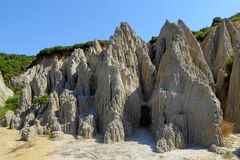 Erosionsformation beim Geraks Strand