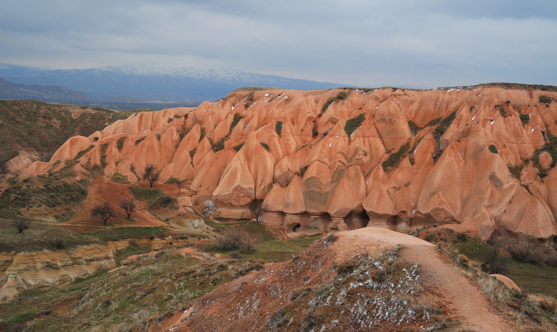 Erosionslandschaft bei Uchisar