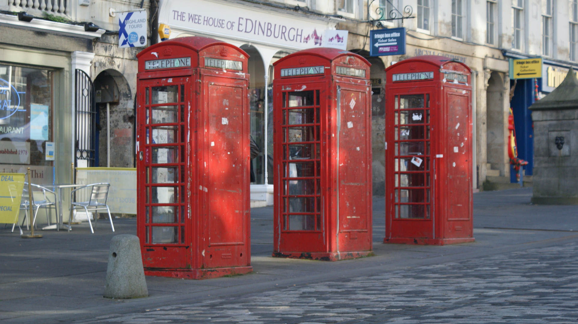 Erreichbar in Edinburgh