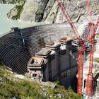 Ersatz Staumauer Spitallamm am Grimselsee