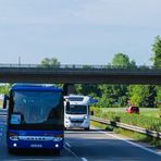 Ersatzbus auf der A 81