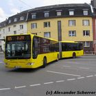 Ersatzbus der 105 auf Umleitung ...