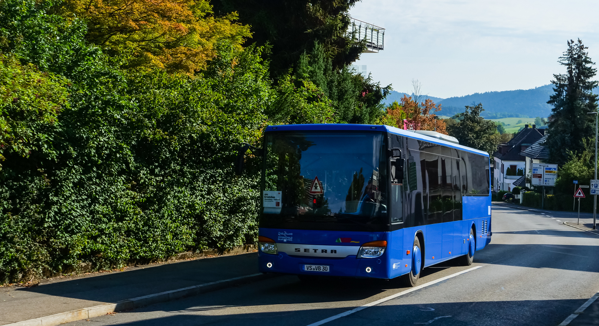 Ersatzbus (SEV) in Rottweil