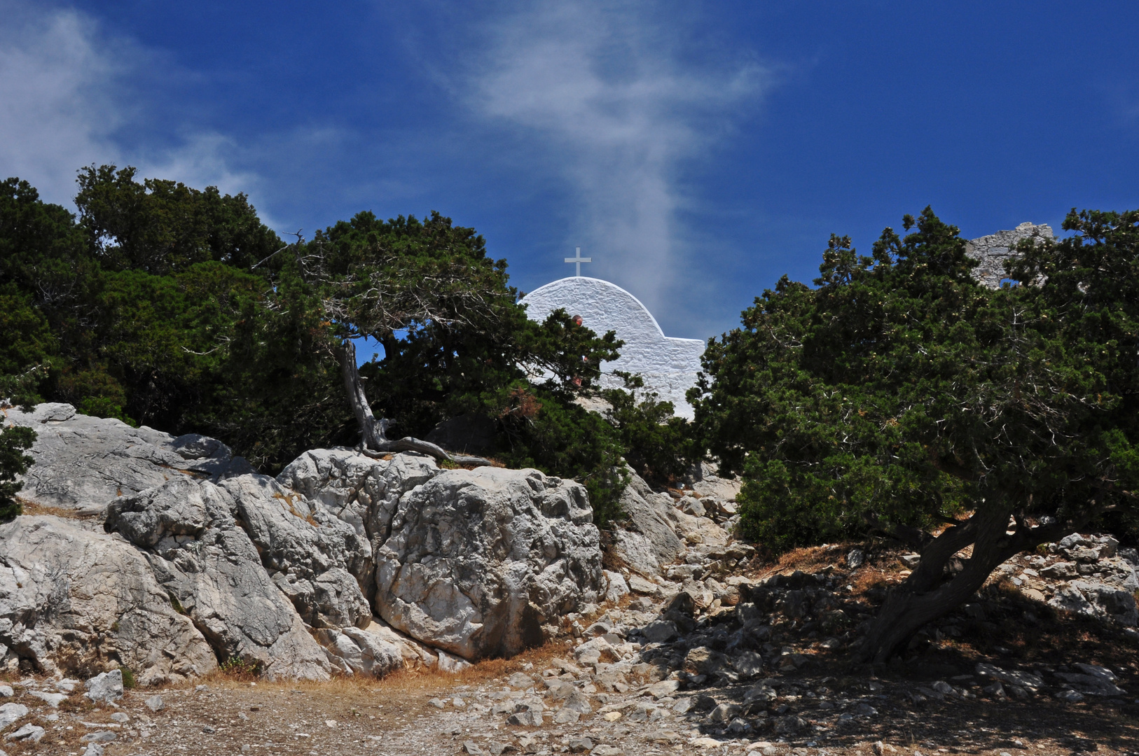 Erscheinung auf Rhodos - Monolithos