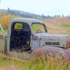 Erschossenes Auto in Alaska