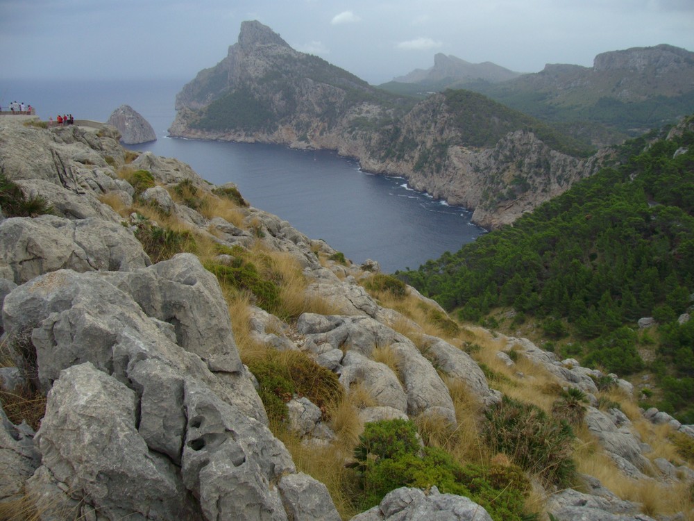 Erste Aussichtsplattform am Cap de Formentor