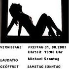 Erste Ausstellung - Der Flyer