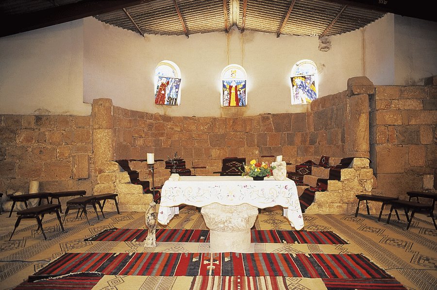 Erste Christen-Kirche auf dem Berg Nebo - ca. 300 n.Chr.
