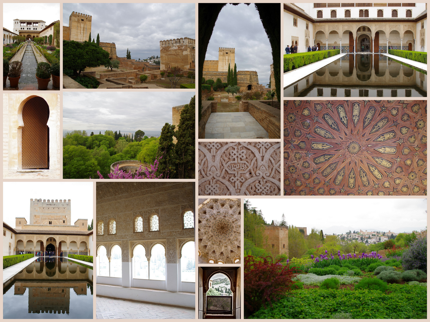 Erste Einblicke in die Alhambra