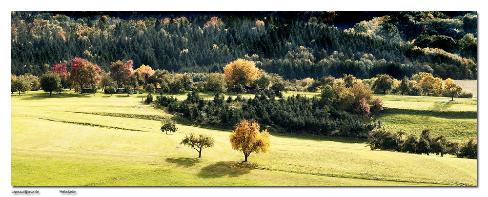 erste Herbstboten