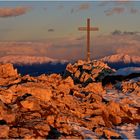 Erste Morgensonne auf den Weisshorn 2317m