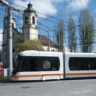 Erste Probe Niederflurbahn in Innsbruck