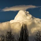 Erste schöne Wolkenberge