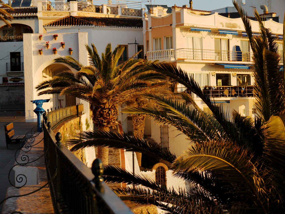 erste Sonne in Nerja