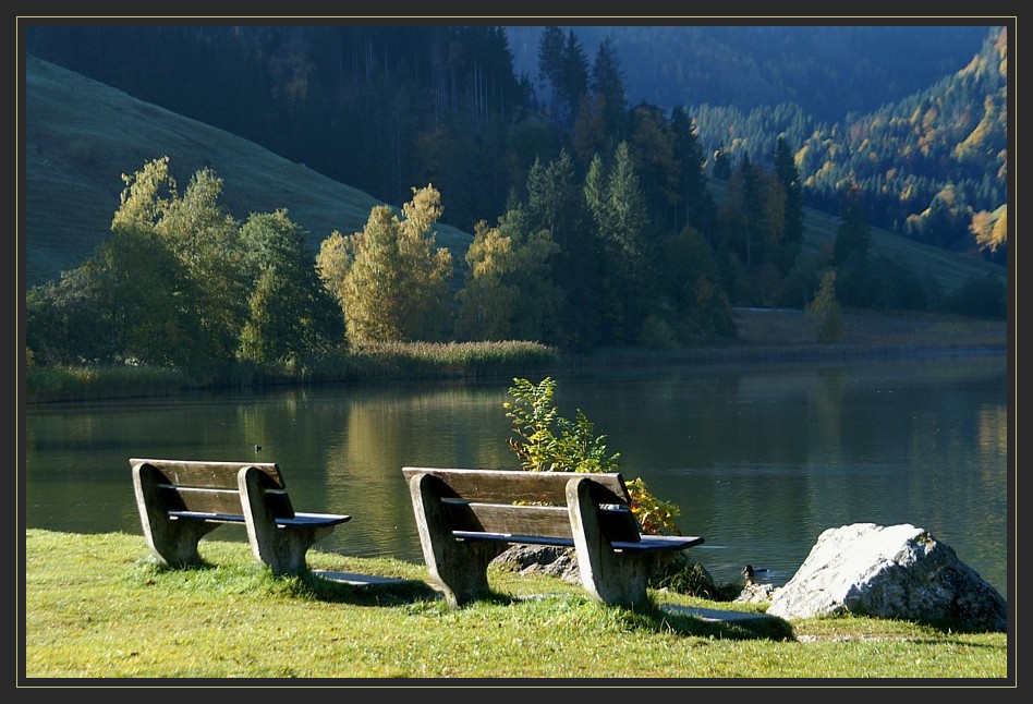 Erste Sonnenstrahlen