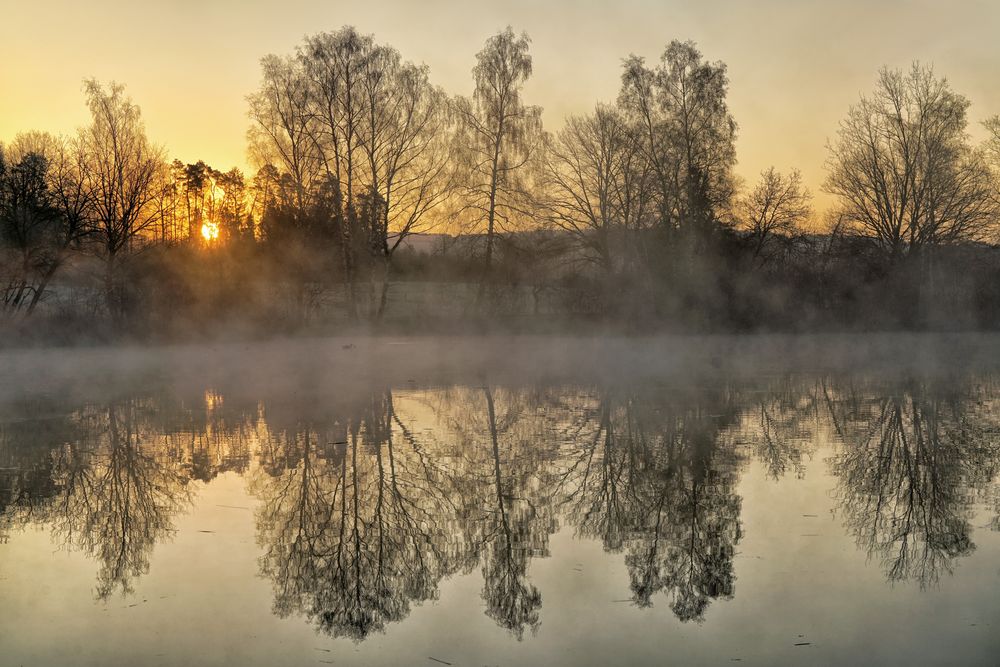 Erste Sonnenstrahlen