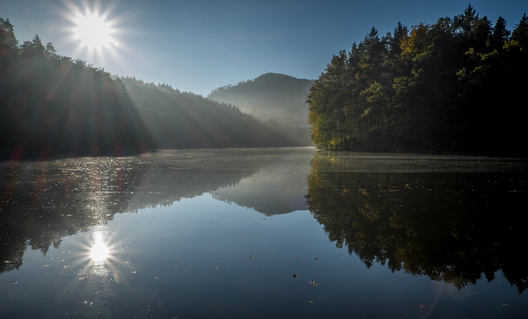 Erste Sonnenstrahlen