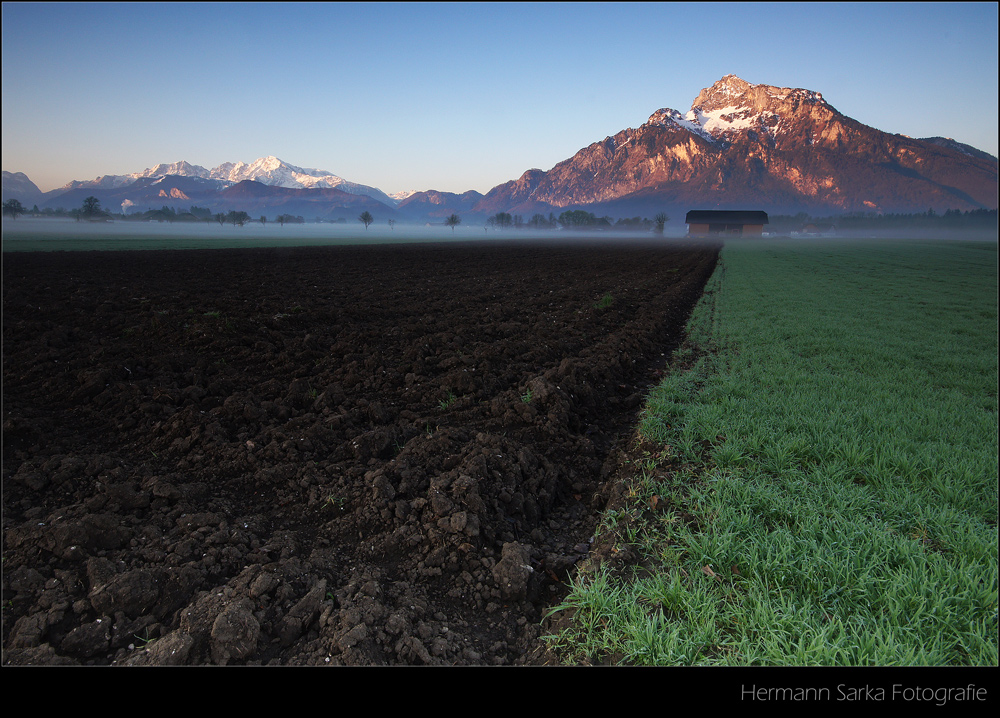 Erste Sonnenstrahlen